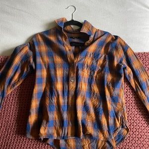 Madewell Flannel Button down S
